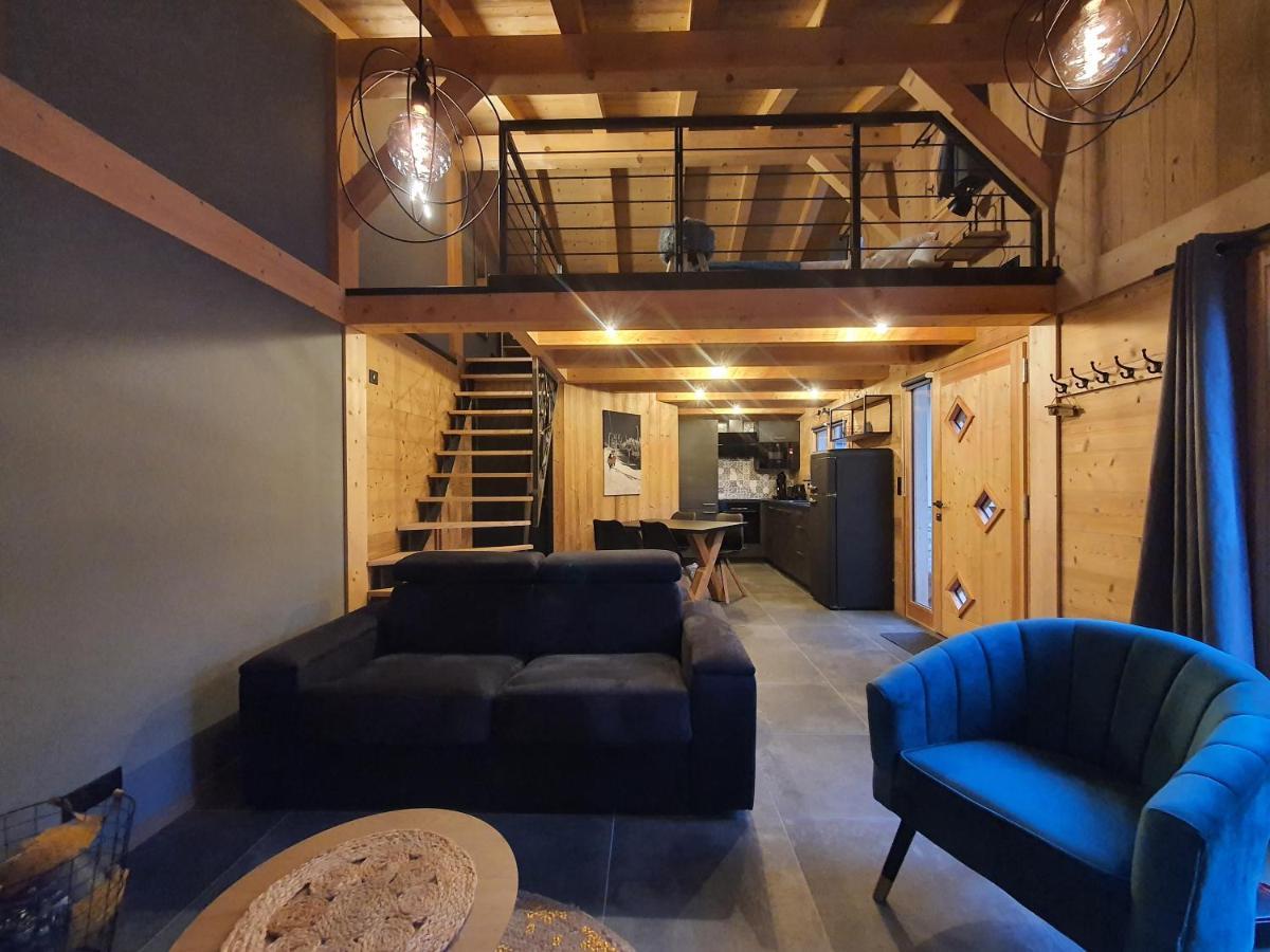 Chalet Cosy Et Moderne Vue Montagnes Seytroux Exteriér fotografie